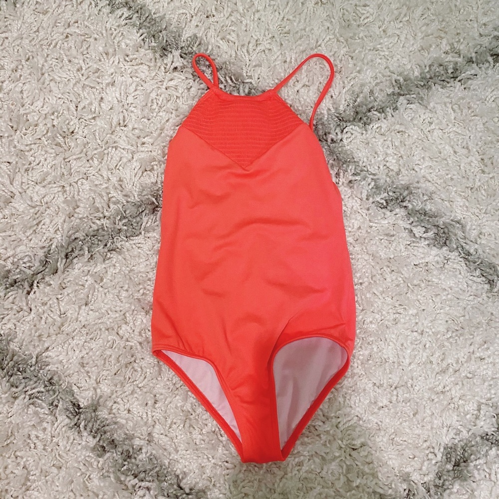 Billabong Hot Pink Halter One Piece
